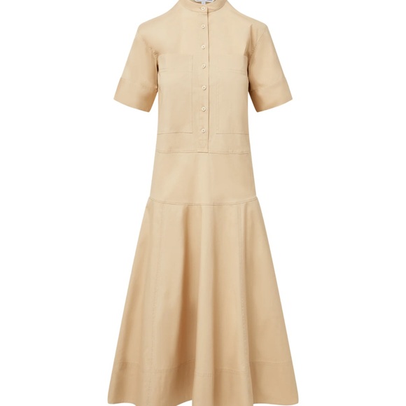 Veronica Beard Dresses & Skirts - NWT Veronica Beard Cam Drop-Waist Midi Shirtdress